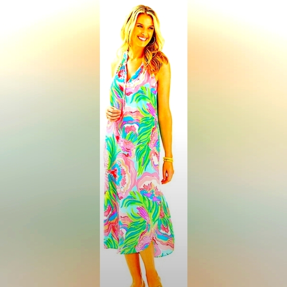 Bailey Silk Lilly Pulitzer Dress- Like New! - Picture 10 of 11